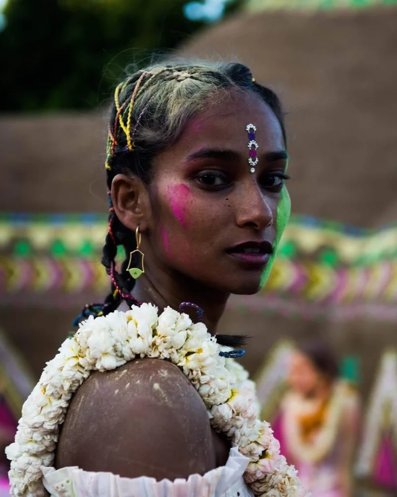 Holi with Saloni, hair by Dwyessh