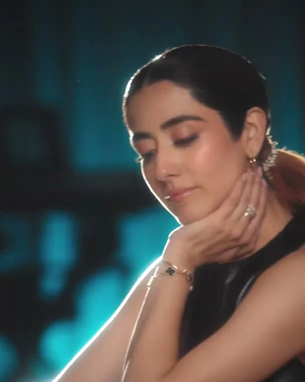 Jonita Gandhi in a sleek low ponytail, Spotify I-Pop Icons