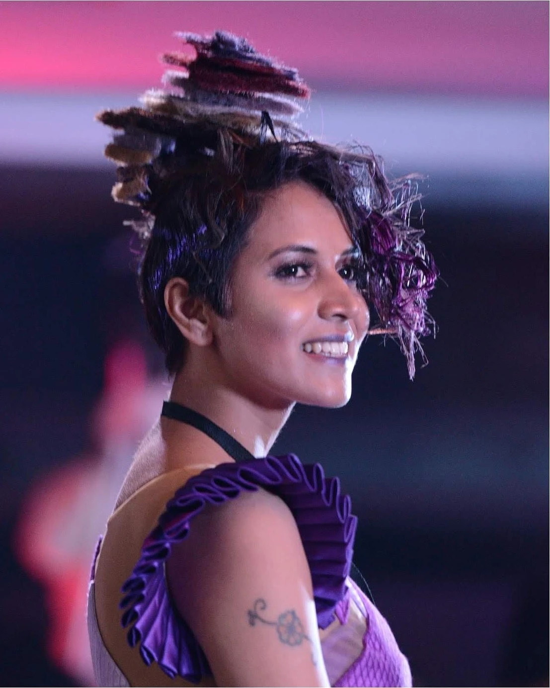 Viva La Biguine — hair by Dwyessh Parasnani